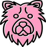 Chow Chow Vector Icon