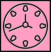 icono de vector de reloj