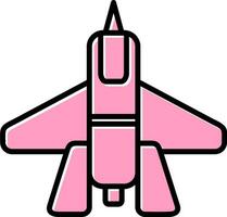 icono de vector de avión