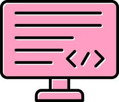 Coding Vector Icon