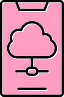 Cloud Data Vector Icon