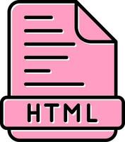 HTML Vector Icon