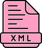 Xml Vector Icon