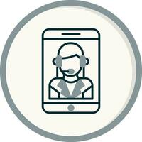 Customer Service Agent Vector Icon