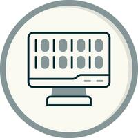 Binary Code Vector Icon