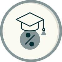 Graduated Vector Icon