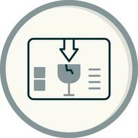 Fragile Vector Icon