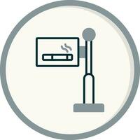 Smoking Area Vector Icon