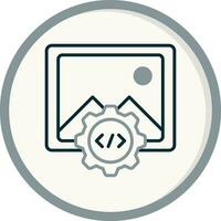 Image Processing Vector Icon