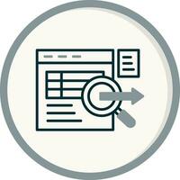 Data Query Vector Icon