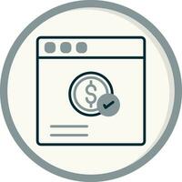 Online Payment Vector Icon