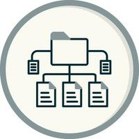 Data Structure Vector Icon