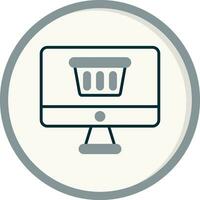 Online Shopping Vector Icon