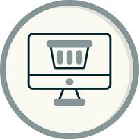 Online Shopping Vector Icon