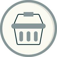 Shopping Basket Vector Icon