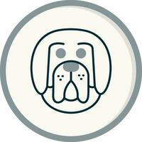 Tibetan Mastiff Vector Icon