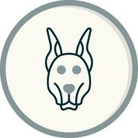 Doberman Vector Icon