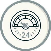 Speedometer Vector Icon