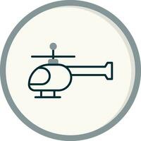 Helicopter Vector Icon
