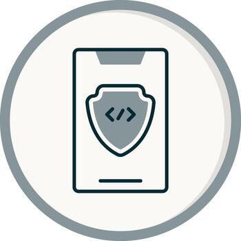 icono de vector de seguridad