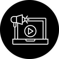 Video Marketing Vector Icon