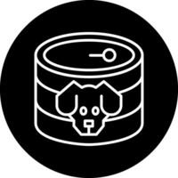 Canned Vector Icon