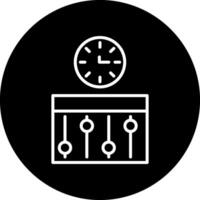 icono de vector de tiempo