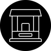 Ticket Window Vector Icon