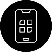 Mobile App Vector Icon