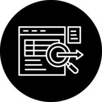 Data Query Vector Icon