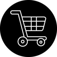 icono de vector de compras