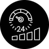 Speedometer Vector Icon