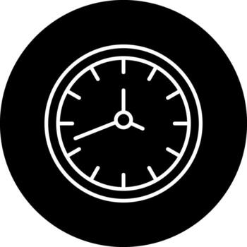 icono de vector de reloj