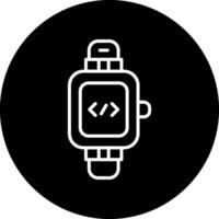 icono de vector de reloj inteligente