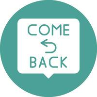 38 - Come Back.eps vector
