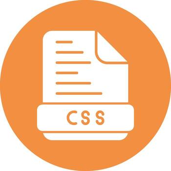 16 - CSS File.eps vector