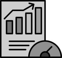 evaluación comparativa vector icono