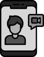 41 - Video Call.eps vector