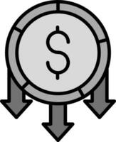 Cost Basis Vector Icon