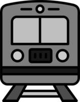 icono de vector de tren