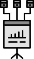 Data Modelling Vector Icon