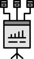 Data Modelling Vector Icon