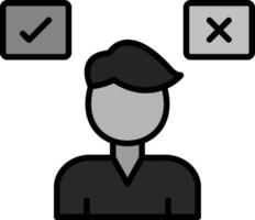 Decision Making Vector Icon