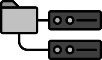 icono de vector de datos