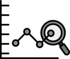 Predictive Analysis Vector Icon
