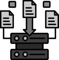 Data Collecting Vector Icon