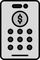 Banking Pin Code Vector Icon