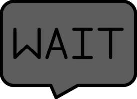 Wait Vector Icon