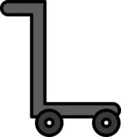 Trolley Vector Icon