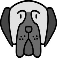 Mastiff Vector Icon